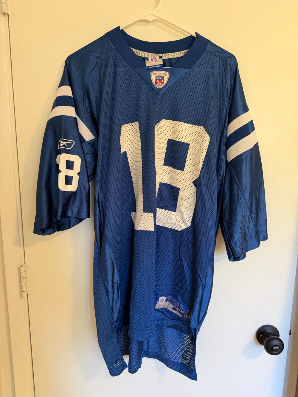 Reebok Men's Blue Peyton Manning Football Jersey